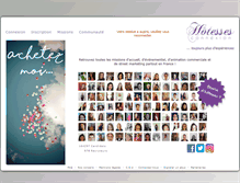 Tablet Screenshot of hotessesconnexion.com